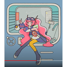 画像をギャラリービューアに読み込む, 【花譜】「銀河を統べし花譜」モーショングラフィックス/VirtualSinger花譜の廻れMAD TV