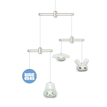 画像をギャラリービューアに読み込む, 【廻花】くるくるうさぎペーパーモビール/廻花展「くるくる」OFFICIAL GOODS