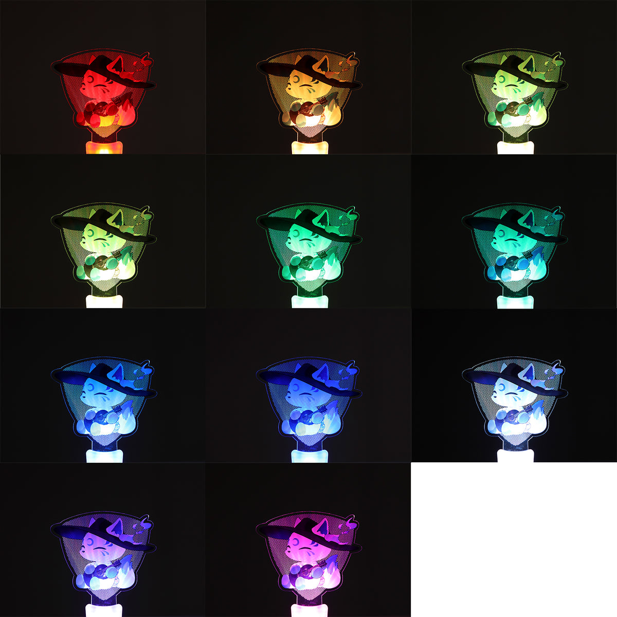 みみ ジュニアオリジナルペンライト 2本 跳亜＋詩道】跳亜コスのお狐さんペンライト／Acoustic 2man LIVE