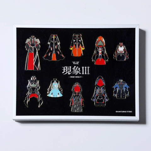 【V.W.P】エトピリカ&八咫烏ピンバッジ額装セット/SINKA LIVE SERIES EP.Ⅵ V.W.P 3rd ONE-MAN LIVE「現象Ⅲ-神椿市探訪中-」第二弾