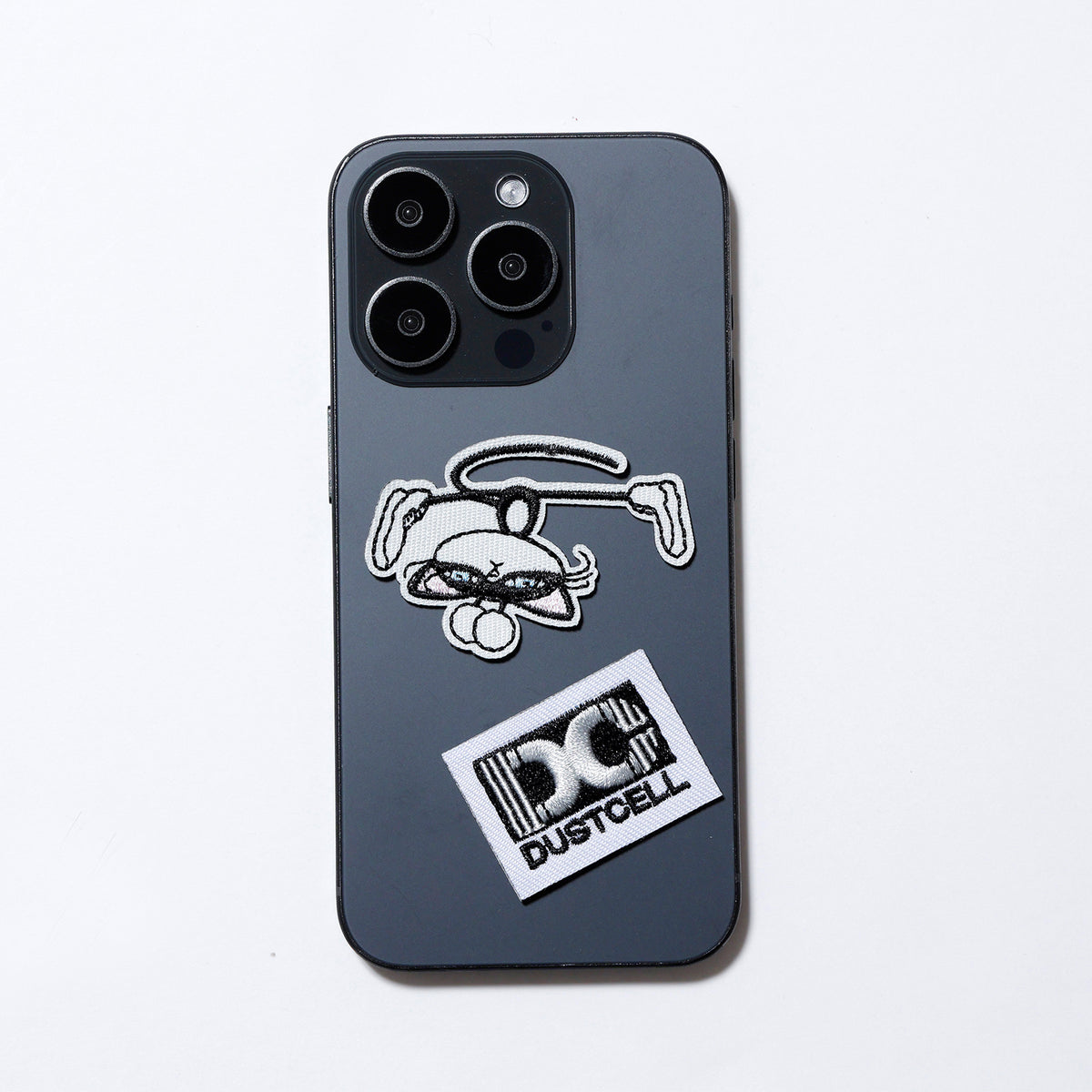 【DUSTCELL】刺繍ステッカー/5th Anniversary OFFICIAL GOODS