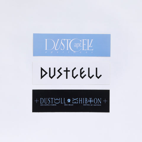 【DUSTCELL】「DUSTCELL apt.」ステッカーセット/EXHIBITION「DUSTCELL apt. -apartment- 」OFFICIAL GOODS