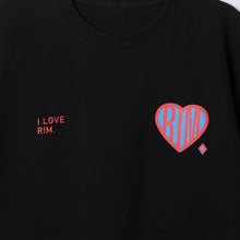 画像をギャラリービューアに読み込む, 【理芽】I LOVE RIM Tシャツ/理芽展 -THE EXHIBITION-