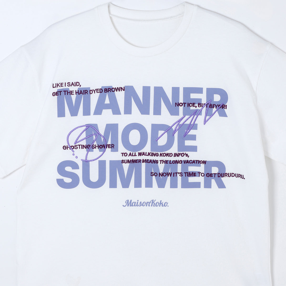 幸祜】MMS ZOUGO TEE／MAISON KOKO -2026 Summer Collection- – FINDME