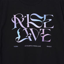 画像をギャラリービューアに読み込む, 【跳亜+詩道】ライブTシャツ/Acoustic 2man LIVE「RISE LIVE」