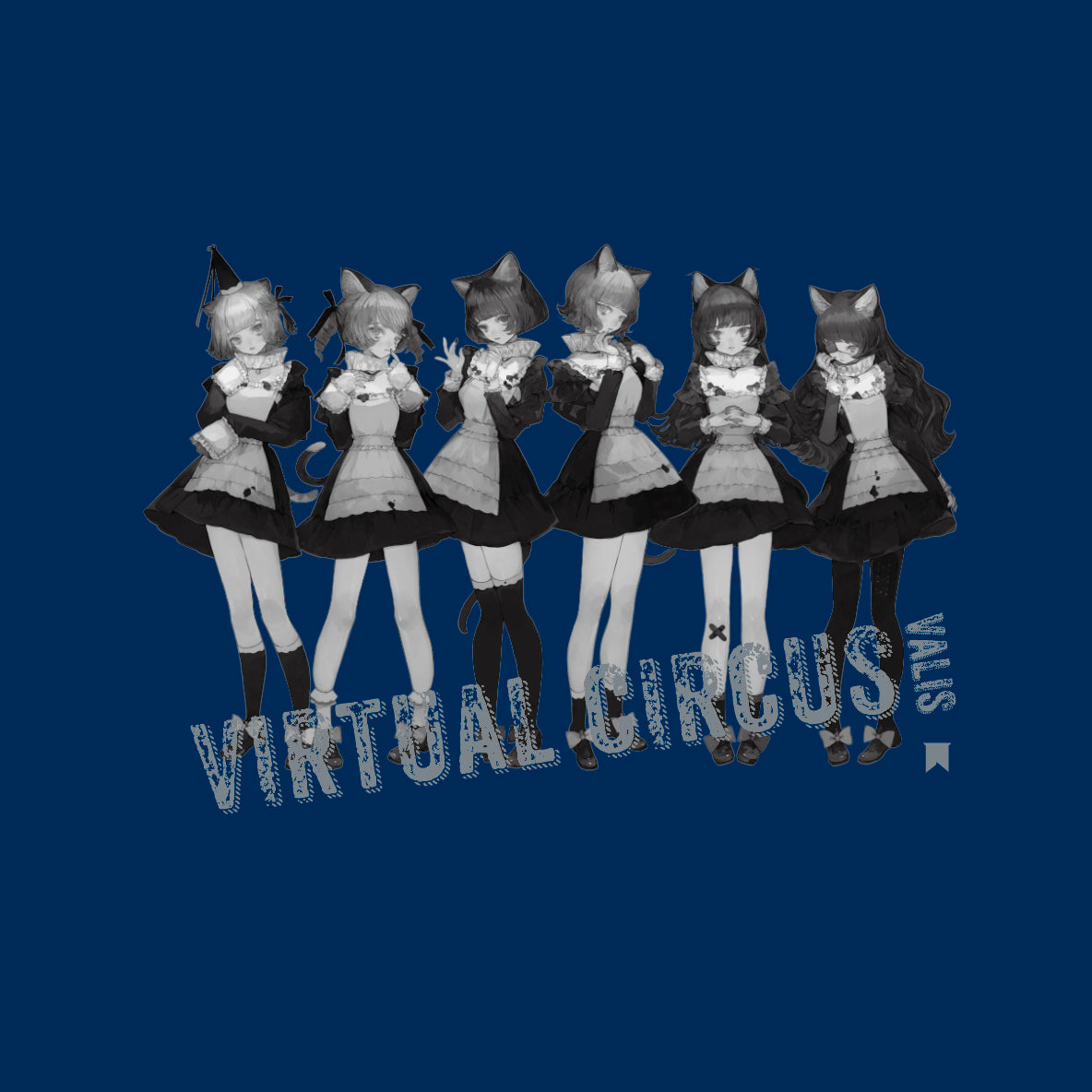 VILLS vol.3 DAY2 全員集合フルカラーTシャツ（Lサイズ） VALIS】「3rd Anniversary」Tシャツ／VALIS 3rd Anniv. – FINDME