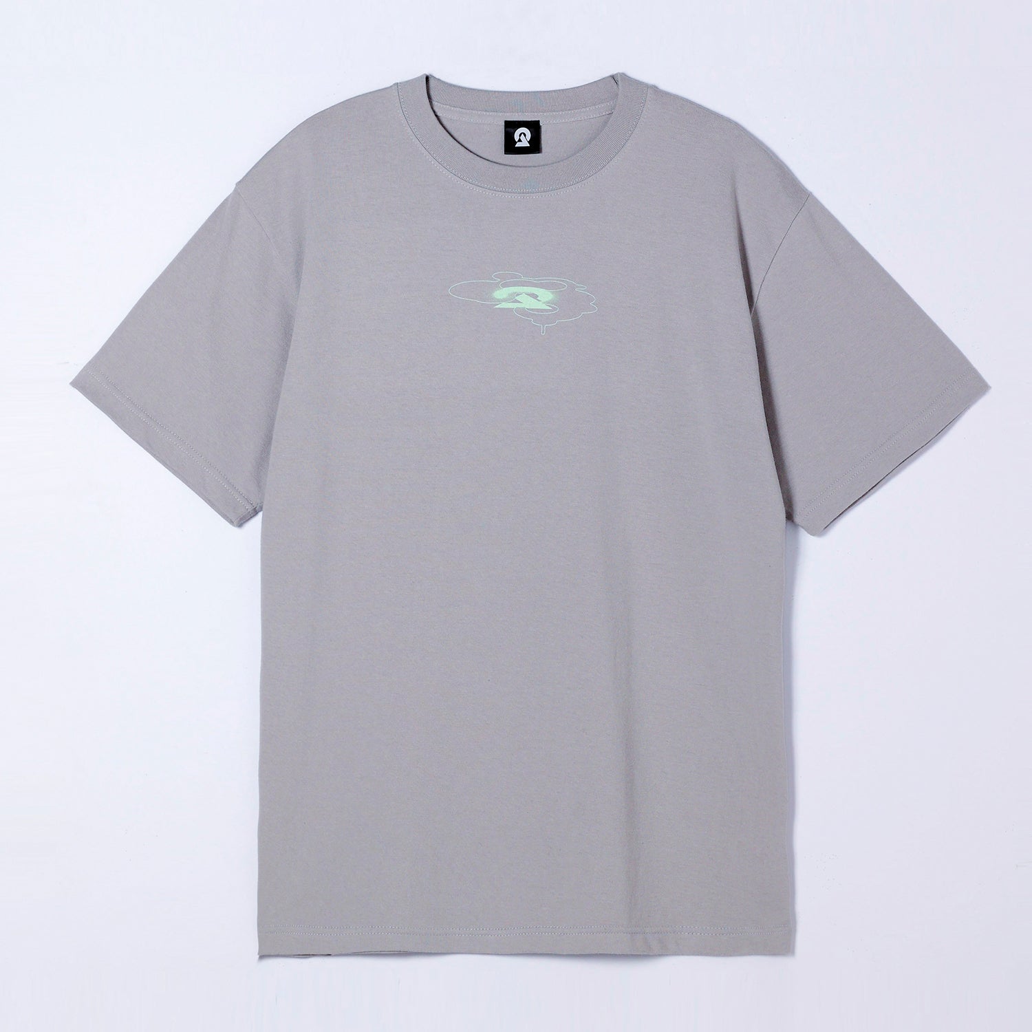 DUSTCELL】「月の裏」グラフィックTシャツ／LIGHT GRAY／DUSTCELL LIVE