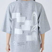 画像をギャラリービューアに読み込む, 【DUSTCELL】「ONE」ビッグシルエットTシャツ C/GRAY/DUSTCELL LIVE「ONE」at 日本武道館