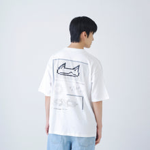 画像をギャラリービューアに読み込む, 【DUSTCELL】「ONE」ビッグシルエットTシャツ B/WHITE/DUSTCELL LIVE「ONE」at 日本武道館