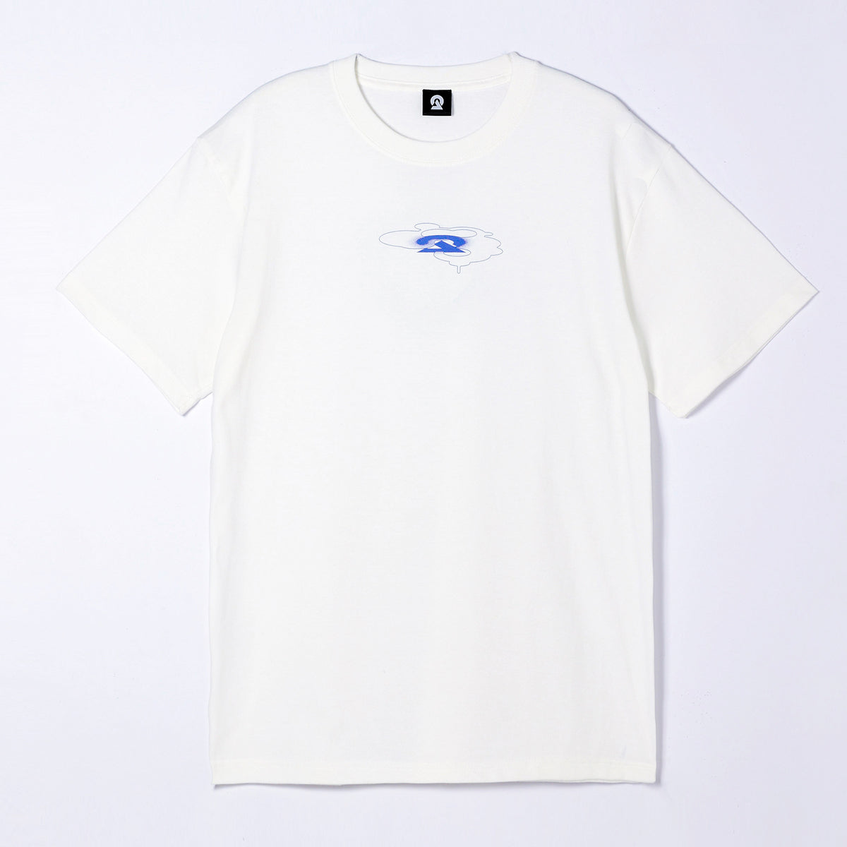 DUSTCELL】「月の裏」グラフィックTシャツ／VANILLA WHITE