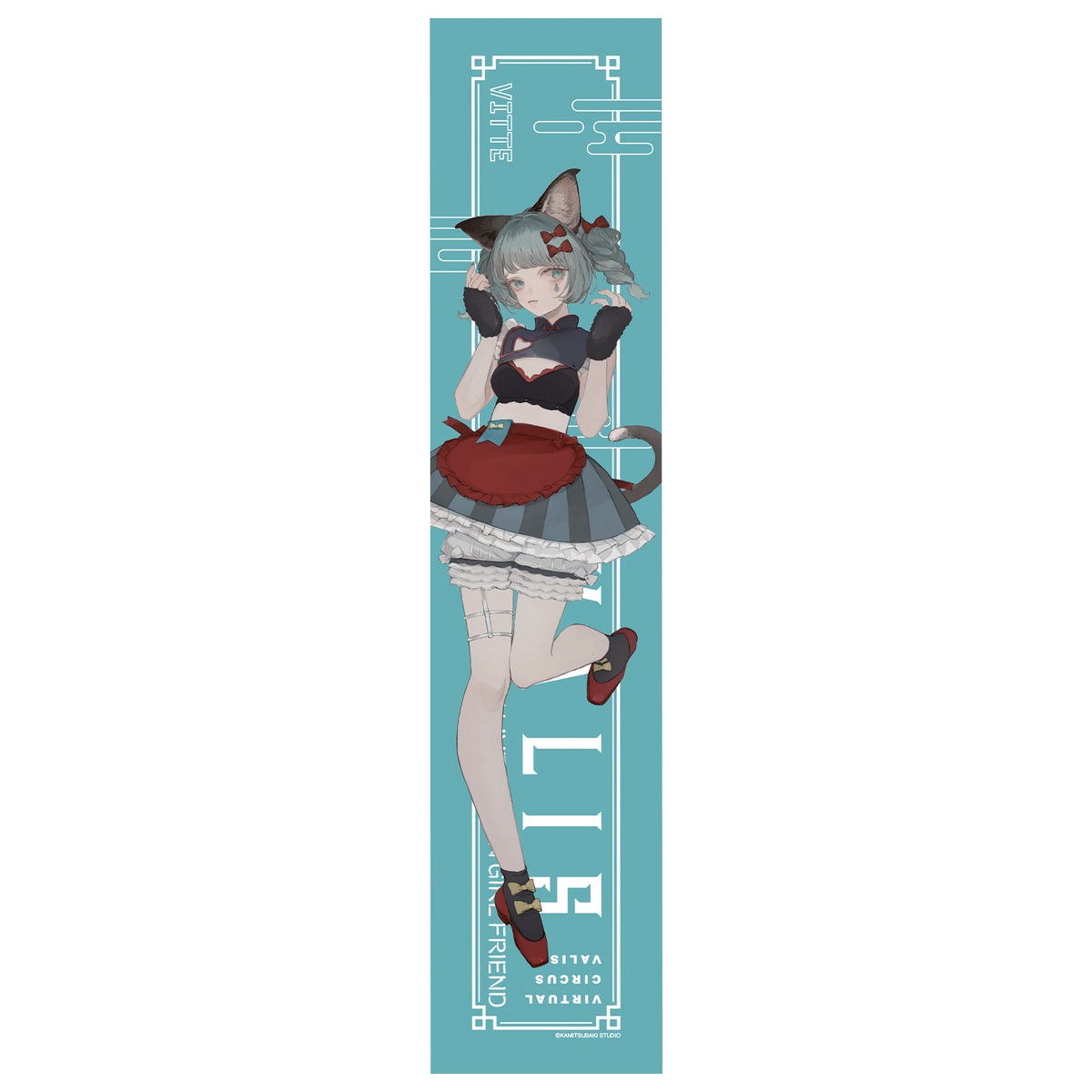 【VALIS】フルカラーマフラータオル VITTE ver./4th ONE-MAN LIVE 再現ガールフレンド OFFICIAL GOODS