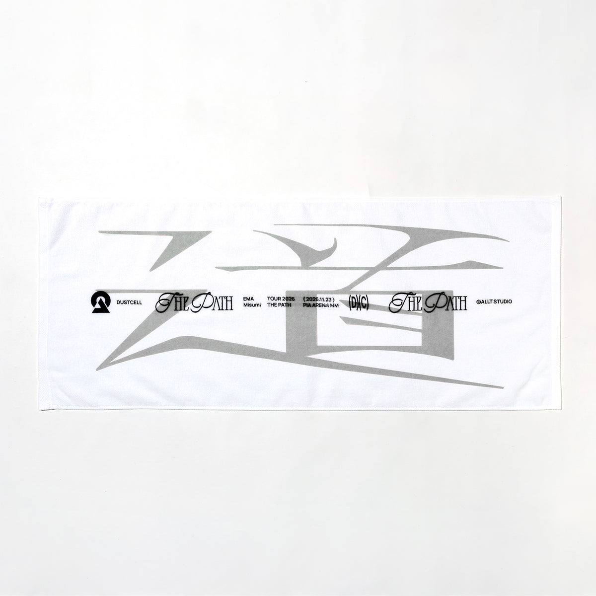 DUSTCELL】ー道ーフェイスタオル／DUSTCELL LIVE 2026 ー道ー at ぴあ