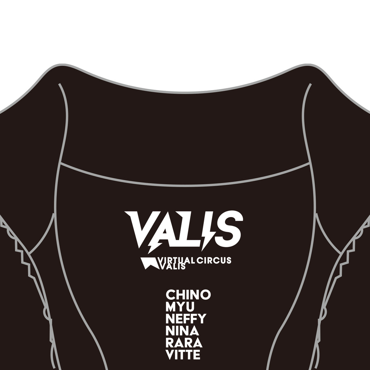 【VALIS】トラックジャケット Produced by CHINO/5th ONE-MAN LIVE「未来カレイドスコープ」OFFICIAL GOODS & 4th ONE-MAN LIVE「再現ガールフレンド」Blu-ray