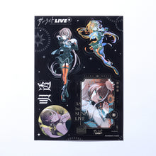 画像をギャラリービューアに読み込む, 【明透】ステッカー&缶バッジ3個セット/1st ANNIVERSARYカバーライブ「サンライトLIVE」