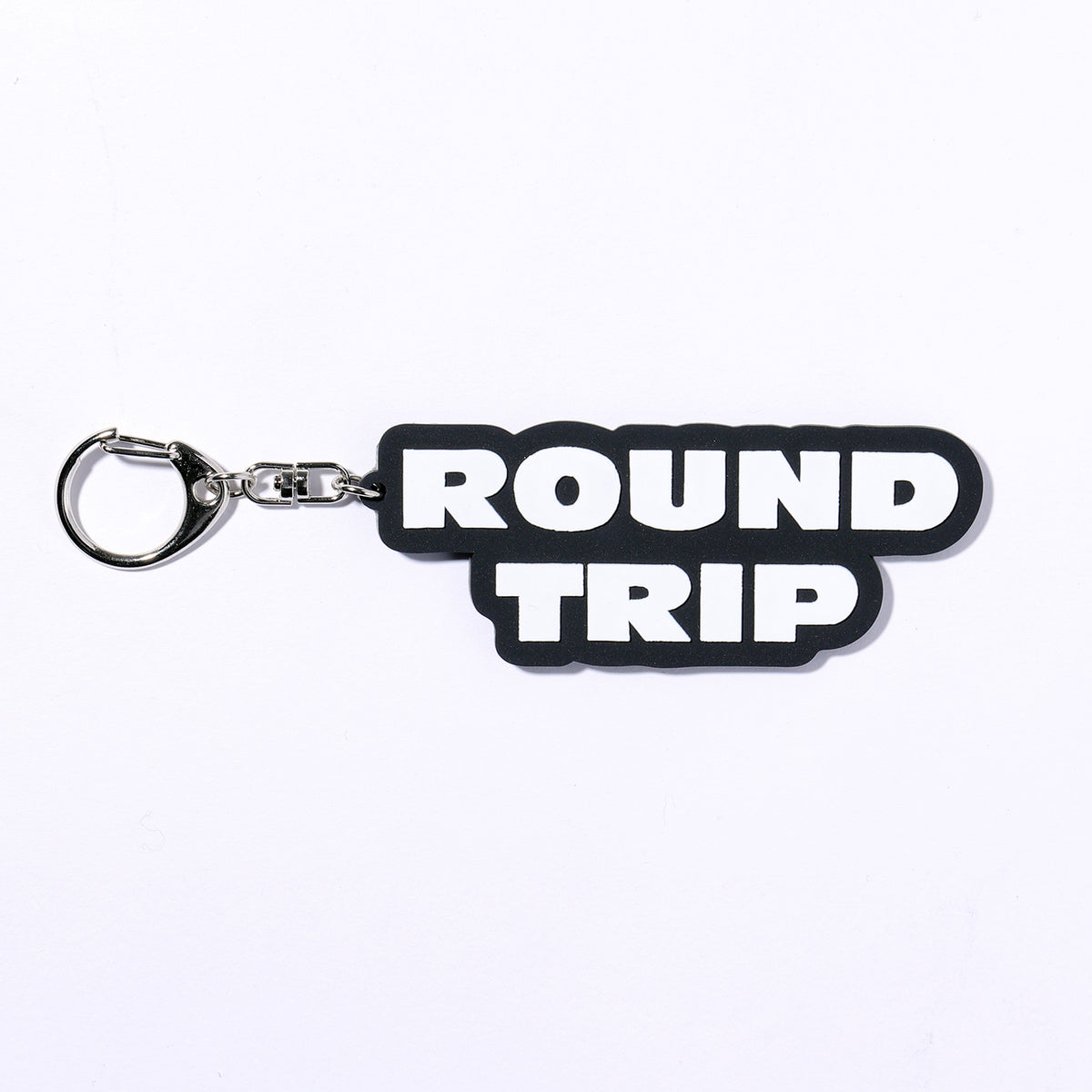 【DUSTCELL】ROUND TRIP ロゴラバーキーホルダー/BLACK /2nd Mini Album「ROUND TRIP」