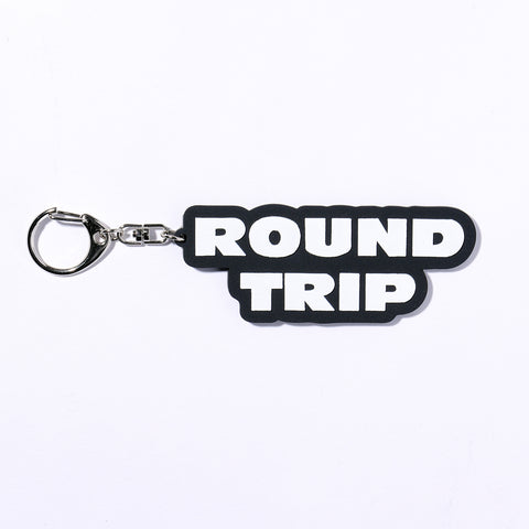 【DUSTCELL】ROUND TRIP ロゴラバーキーホルダー/BLACK /2nd Mini Album「ROUND TRIP」