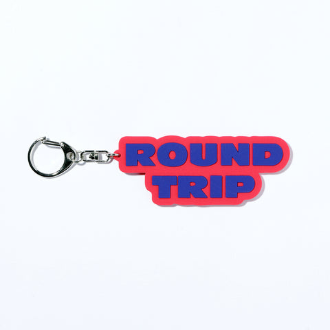 【DUSTCELL】ROUND TRIP ロゴラバーキーホルダー/RED/2nd Mini Album「ROUND TRIP」