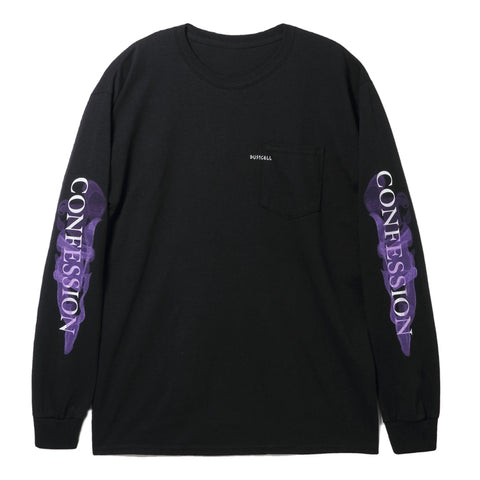 【DUSTCELL】「CONFESSION」ロングスリーブTシャツ/BLACK/3rd ONE-MAN LIVE「自白」