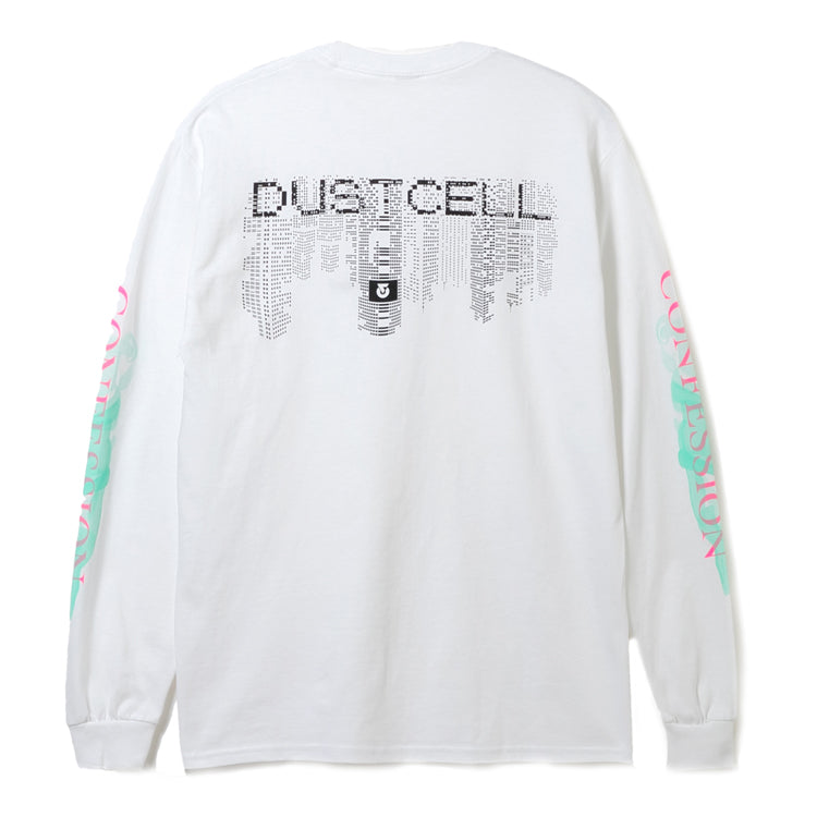 【DUSTCELL】「CONFESSION」ロングスリーブTシャツ/WHITE/3rd ONE-MAN LIVE「自白」