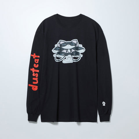 【DUSTCELL】「dustcat」ロングスリーブTシャツ/BLACK/DUSTCELL LIVE 2022「PREPARATION」
