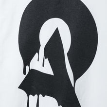 画像をギャラリービューアに読み込む, 【DUSTCELL】ドリップロゴロングスリーブTシャツ/WHITE/DUSTCELL Exhibiton「白炎」