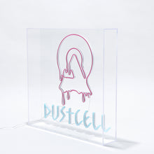 画像をギャラリービューアに読み込む, 【DUSTCELL】ドリップロゴLEDネオンサイン/DUSTCELL Exhibiton「白炎」