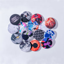 画像をギャラリービューアに読み込む, 【DUSTCELL】ランダム缶バッジ5個セット/DUSTCELL Exhibiton「白炎」