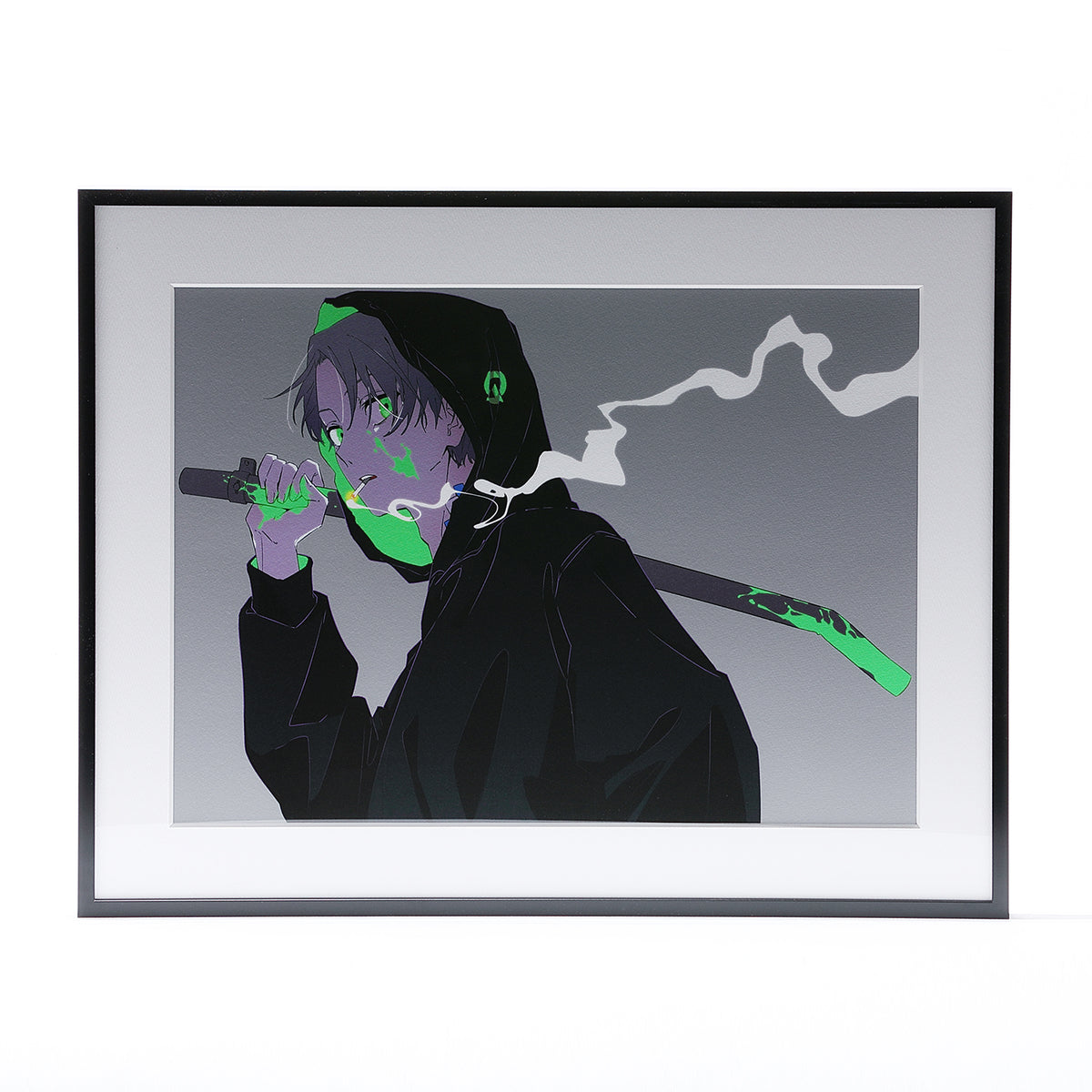 【DUSTCELL】ジクレーアート Ligton ver./DUSTCELL Exhibiton「白炎」