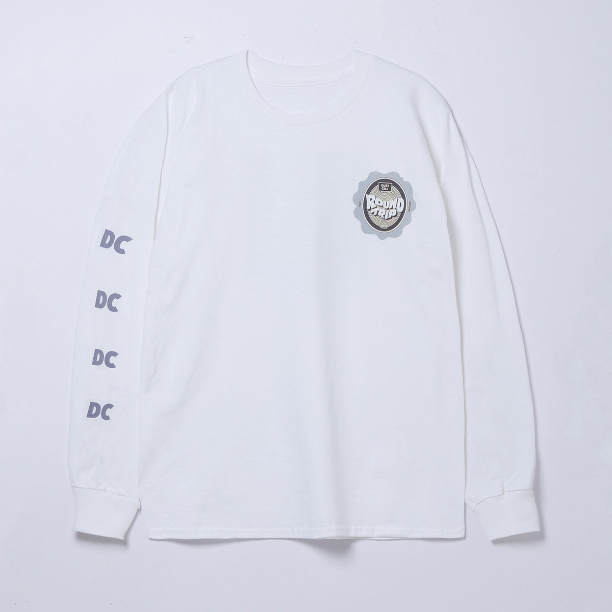【DUSTCELL】ロングスリーブTシャツ／WHITE／TOUR「ROUND ...