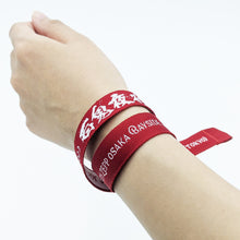 画像をギャラリービューアに読み込む, 【DUSTCELL】ジャガード2連バンド/RED/DUSTCELL TOUR 2022「百鬼夜行」