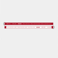 画像をギャラリービューアに読み込む, 【DUSTCELL】ジャガード2連バンド/RED/DUSTCELL TOUR 2022「百鬼夜行」