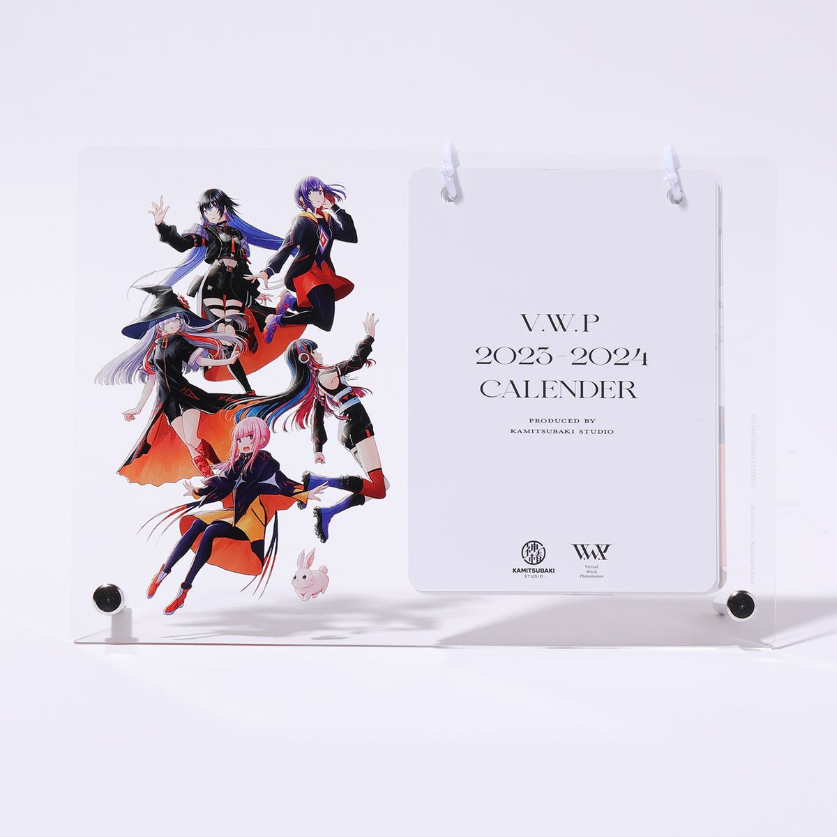 V.W.P】2023~2024アクリル卓上カレンダー／コミックマーケット101出展