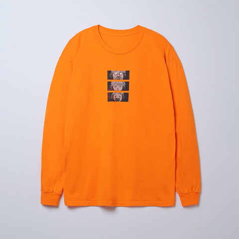 【DUSTCELL】ROUND TRIP ロングスリーブTシャツ/ORANGE/2nd Mini Album「ROUND TRIP」