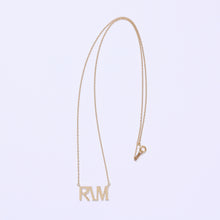 画像をギャラリービューアに読み込む, 【理芽】RIMロゴネックレス/ゴールド/Singularity Live