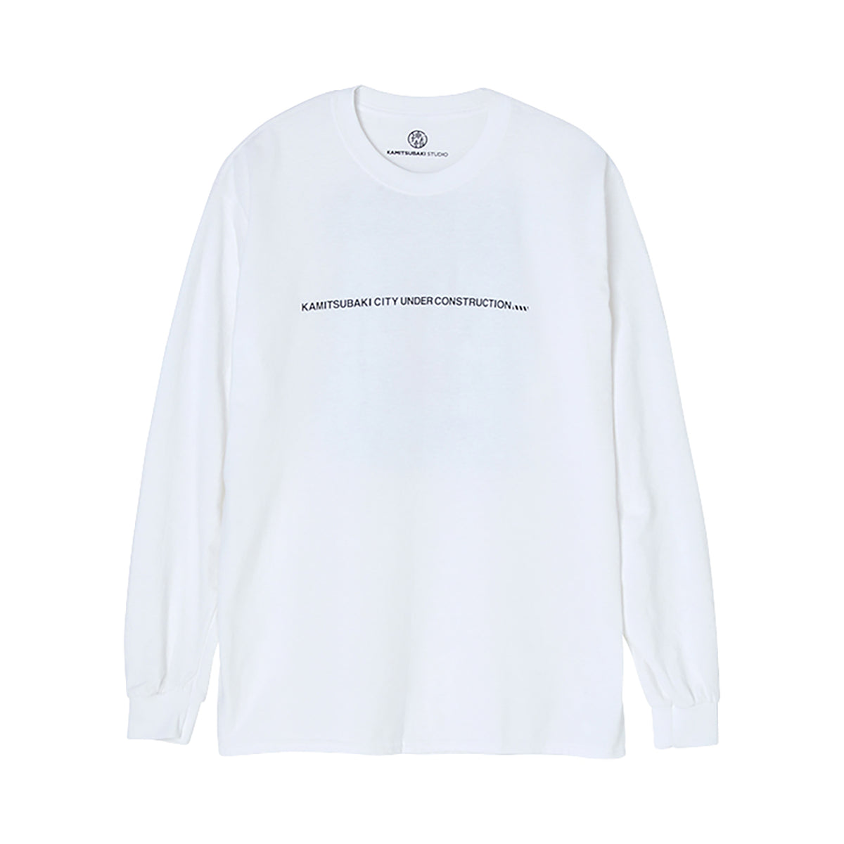 【神椿市建設中。】ロングスリーブTシャツ／WHITE／「神椿市建設中。」公式グッズ第二弾