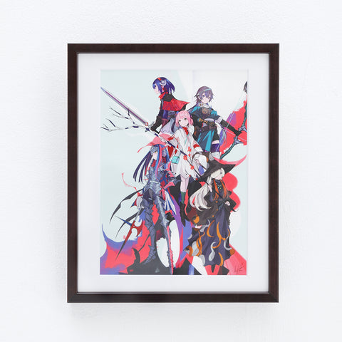 【KAMITSUBAKI STUDIO】「V.W.P FANTASY」複製原画 Illustration by PALOW./KAMITSUBAKI STUDIOコミケ出展記念「V.W.P FANTASY」