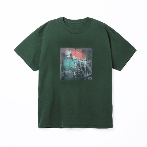 【DUSTCELL】ROUND TRIP Tシャツ/GREEN/2nd Mini Album「ROUND TRIP」