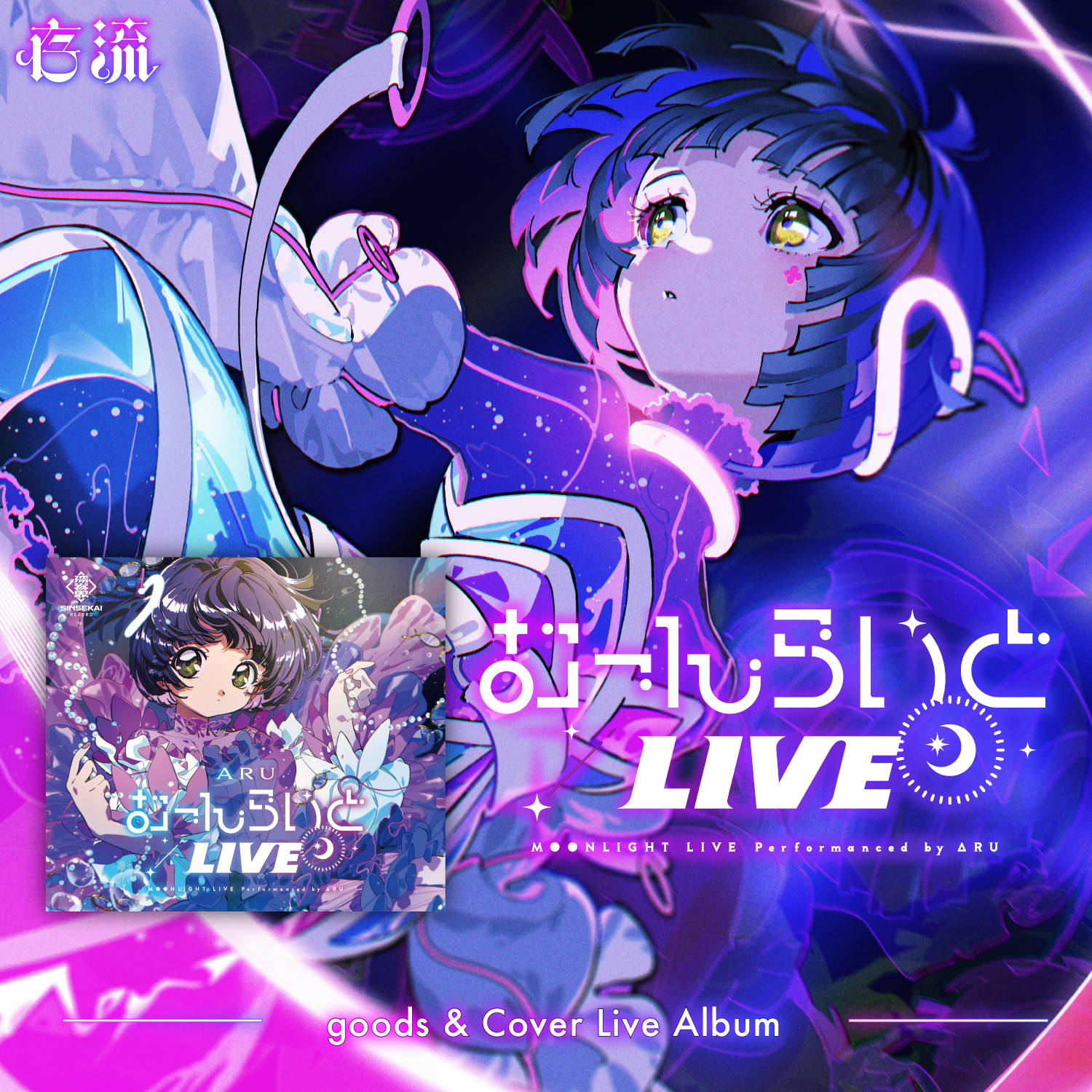 最安値希少品　存流　むーんらいとLIVE　カバーライブ　アルバム 存流 1st ANNIVERSARY カバーライブ「むーんらいとLIVE」Goods & Album