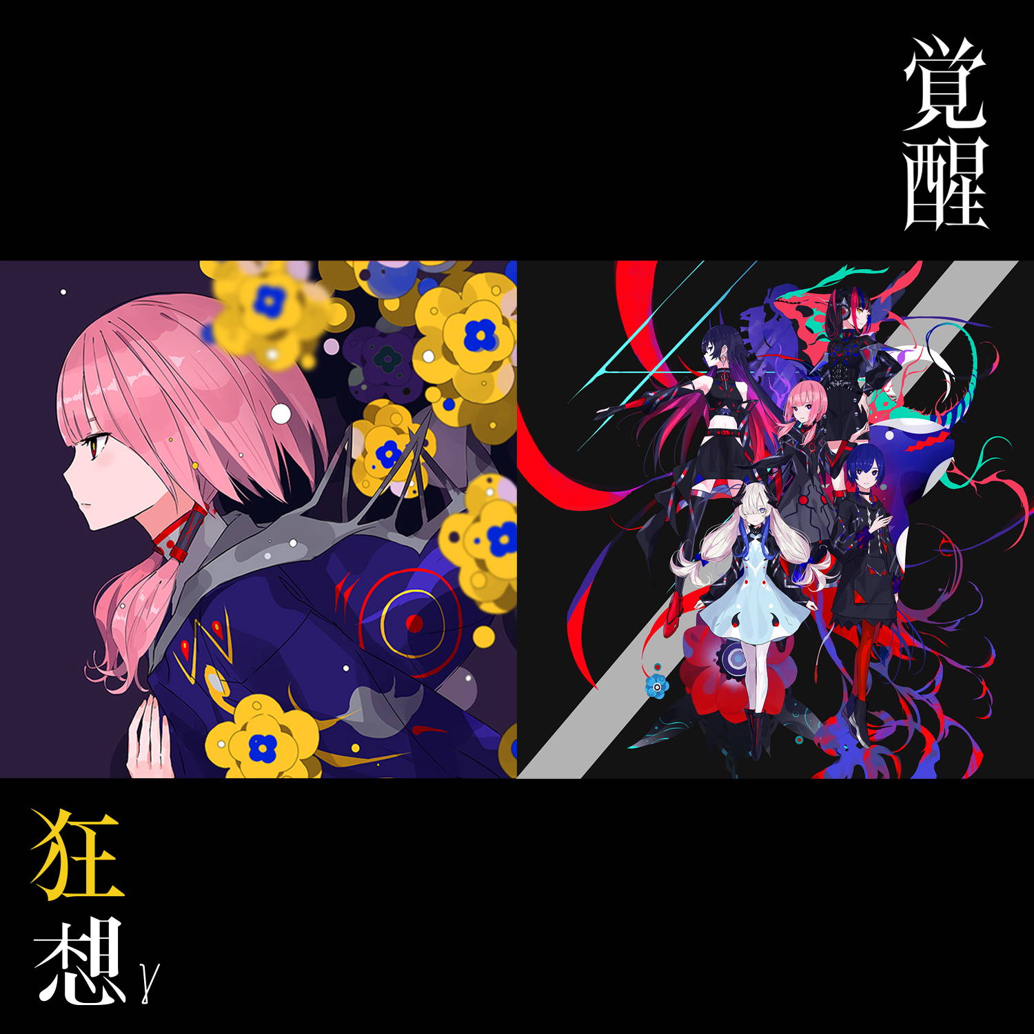 V.W.P 2nd ALBUM「覚醒」u0026花譜3rd Remix ALBUM「狂想γ」 – FINDME STORE by THINKR