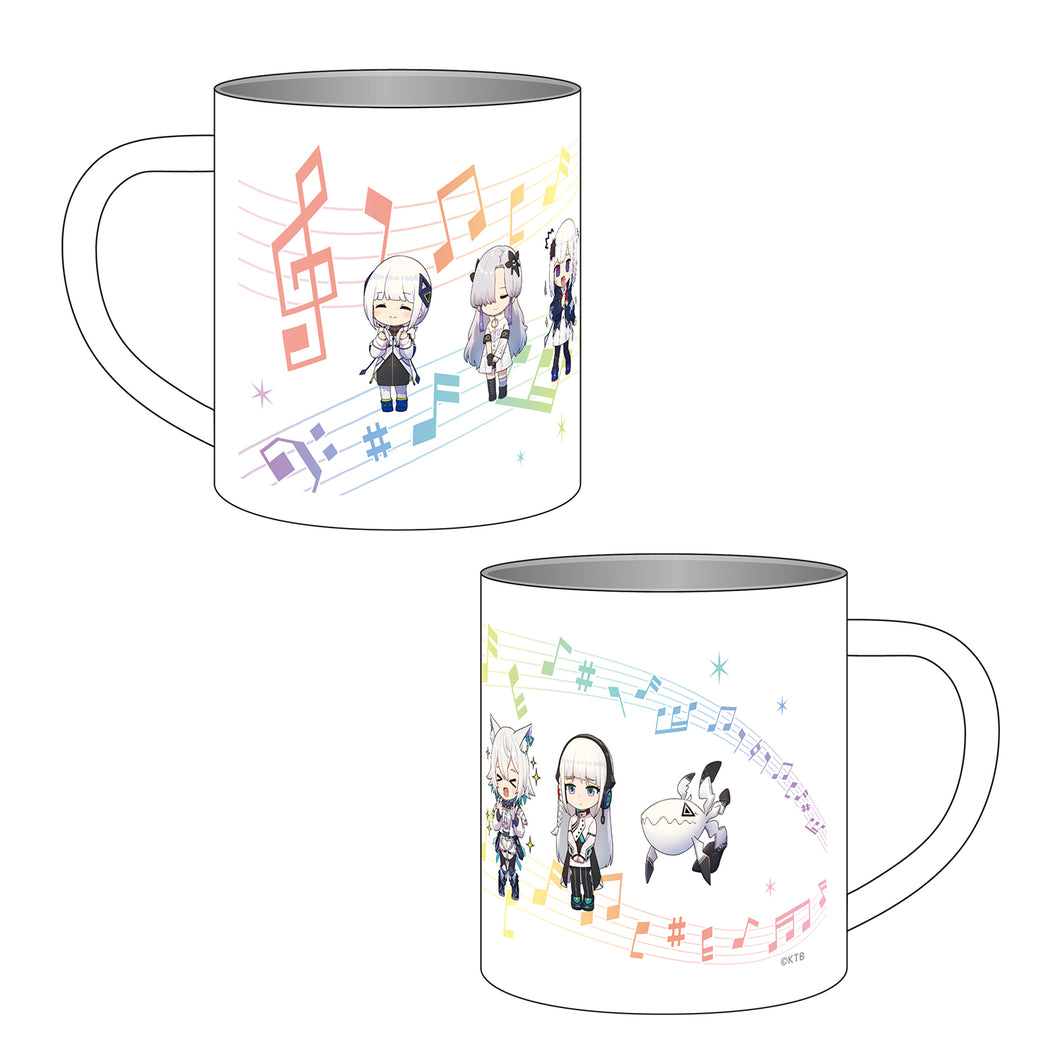 【神椿市建設中。】ステンレスマグカップ／神椿市協奏中。OFFICIAL GOODS