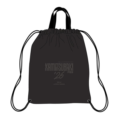 【KAMITSUBAKI STUDIO】エコバッグ／KAMITSUBAKI FES '26 FIELD OF RESONANCE OFFICIAL GOODS 第二弾