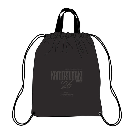 【KAMITSUBAKI STUDIO】エコバッグ／KAMITSUBAKI FES '26 FIELD OF RESONANCE OFFICIAL GOODS 第二弾