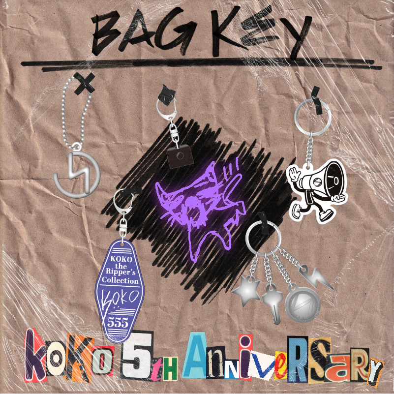 【幸祜】555 Bag Key／3rd ONE-MAN LIVE「PLAYERⅢ」Blu-ray ＆ 5th Anniversary Official Goods