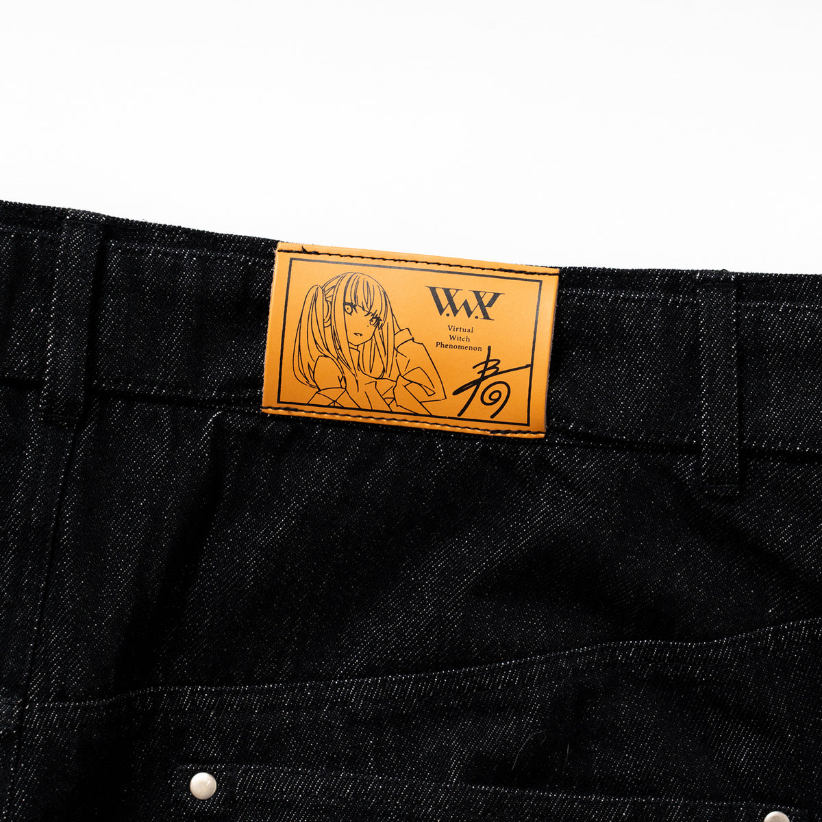 【V.W.P】V.W.P BLACK DENIM PANTS 春猿火 model／4th ONE-MAN LIVE「現象Ⅳ -反転運命-」OFFICIAL GOODS 第二弾