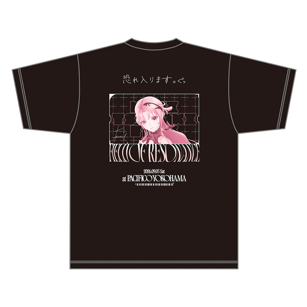 KAMITSUBAKI STUDIO】Tシャツ 琶舞 ver.／KAMITSUBAKI FES '26 FIELD