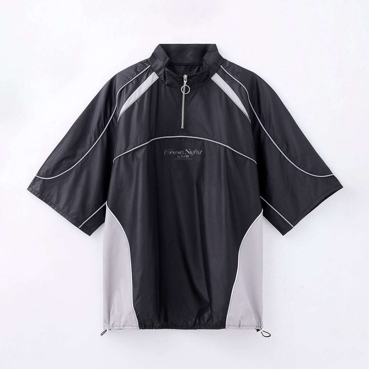 【明透・琶舞】ハーフジッププルオーバー／virtual mini live「Cross Night LIVE」official goods