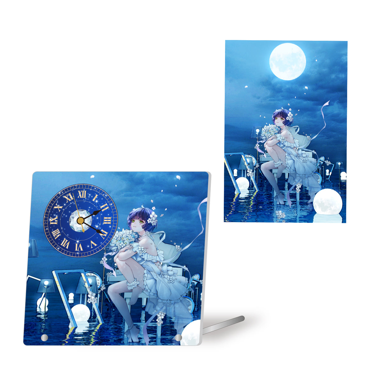 【Albemuth】メモリアルクロック＆メッセージカード from ARU／1st ONE-MAN LIVE「罪と楽園」メモリアルグッズ＆存流 卒業グッズ