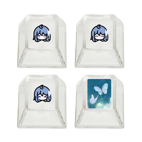 【CIEL】キーキャップ4種セット／2nd EP「再晴」& OFFICIAL GOODS