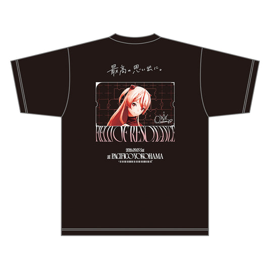 【KAMITSUBAKI STUDIO】Tシャツ 御莉姫 ver.／KAMITSUBAKI FES '26 FIELD OF RESONANCE OFFICIAL GOODS 第二弾
