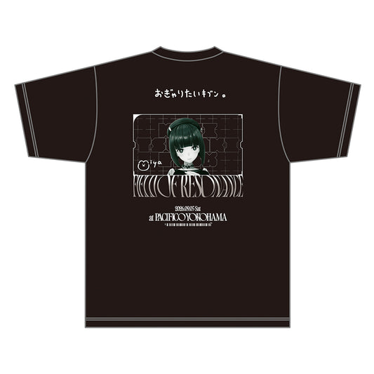 【KAMITSUBAKI STUDIO】Tシャツ 硝子宮 ver.／KAMITSUBAKI FES '26 FIELD OF RESONANCE OFFICIAL GOODS 第二弾
